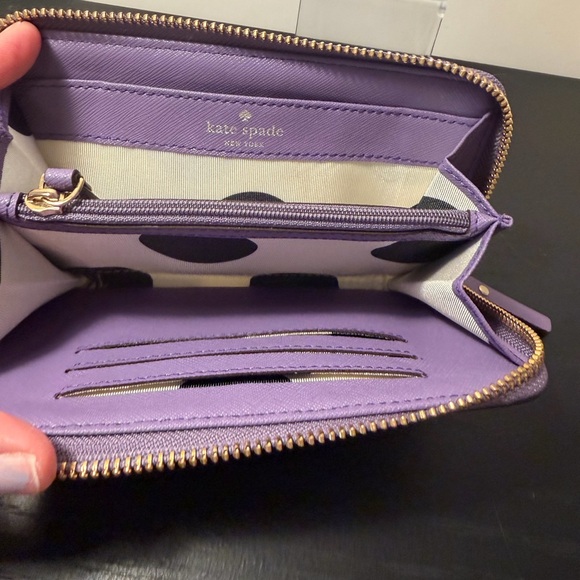 Bundle Like new Kate Spade Lavender  wallet - Picture 12 of 14